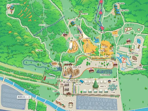 襄城景区手绘地图在紧急疏散与救援中的重要作用 ？